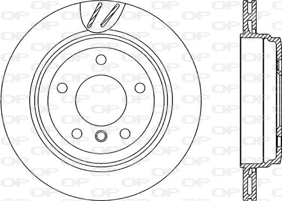 OPEN PARTS Bremžu diski BDR2243.20